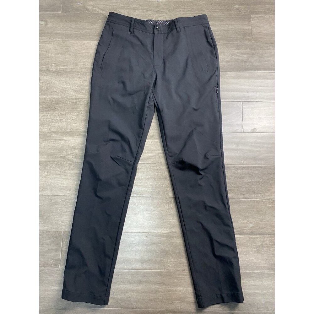 Lululemon Athletica Mens 36x33 Pants Double Knee Casual Work Wear Outdoor Black